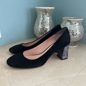 Kate Spade Glitter Heel Pump
